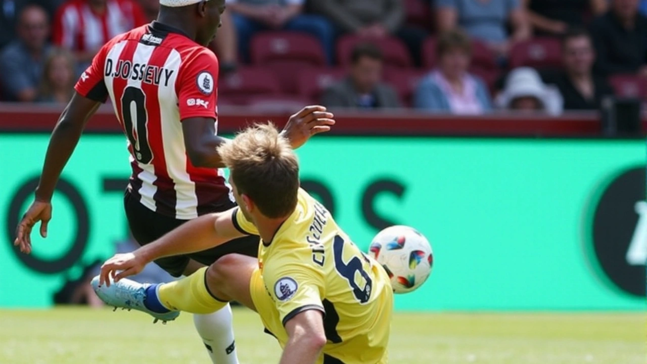 Brentford Triunfa no Primeiro Clássico Londrino da Temporada Contra o Crystal Palace