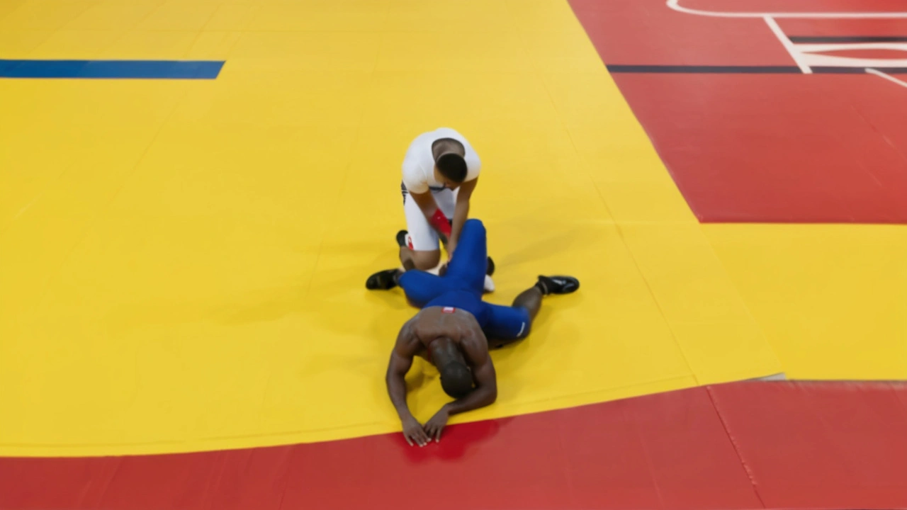 Conflito Entre Guram Tushishvili e Teddy Riner Nos Jogos Olímpicos de Paris 2024