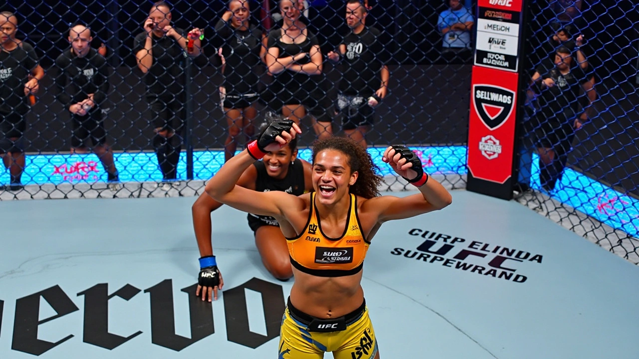 Viviane Araujo vence confronto sangrento e intenso contra Karine Silva no UFC 309