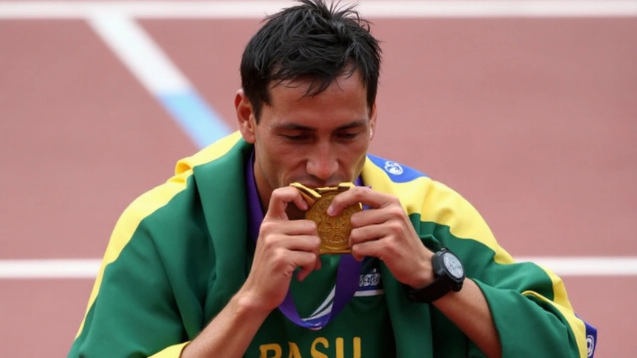 Caio Bonfim conquista ouro nos 20 km e vira o brasileiro mais medalhado em Mundiais