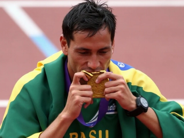 Caio Bonfim conquista ouro nos 20 km e vira o brasileiro mais medalhado em Mundiais