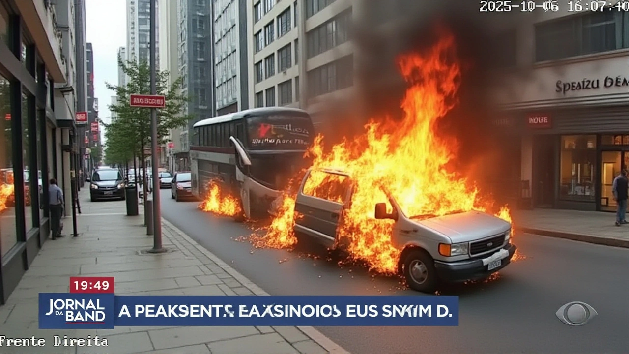 Jovens bombeiros mirins salvam turma em incêndio de ônibus escolar